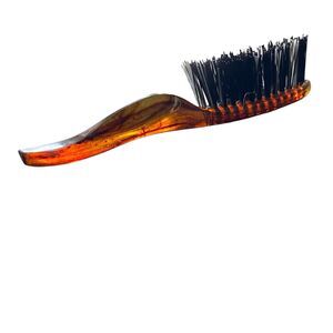 Vintage Avon Mini Hairbrush Tortoise Travel Purse Brush 6”
